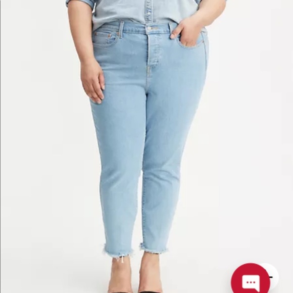 Levi Wedgie Fit Skinny Women’s Jeans Light Blue! - Picture 4 of 5